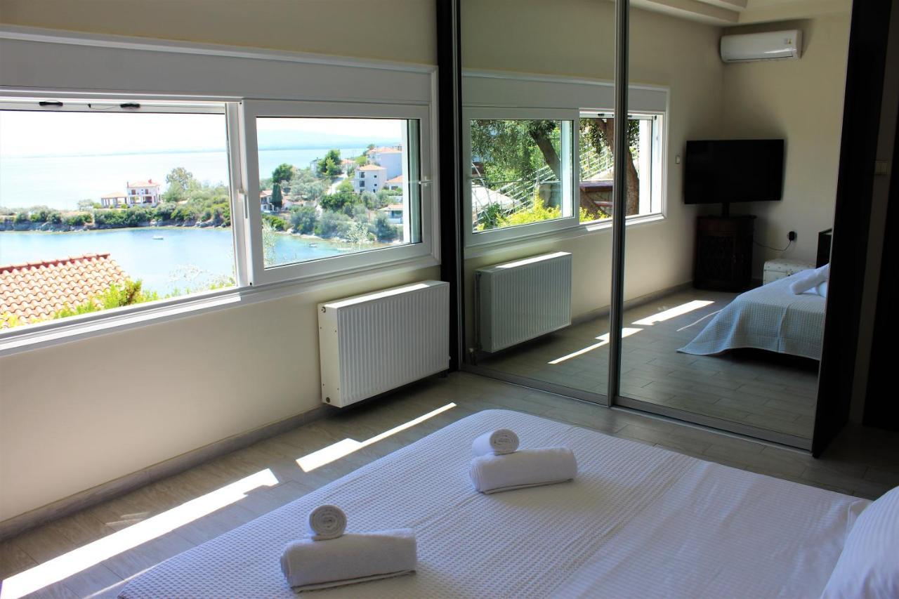 Villa Sea View Volos Bagian luar foto