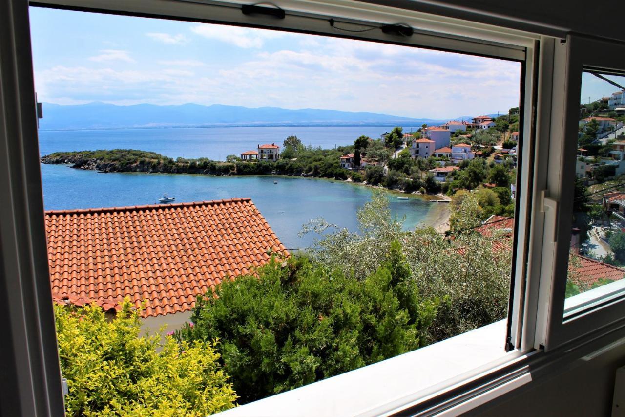 Villa Sea View Volos Bagian luar foto