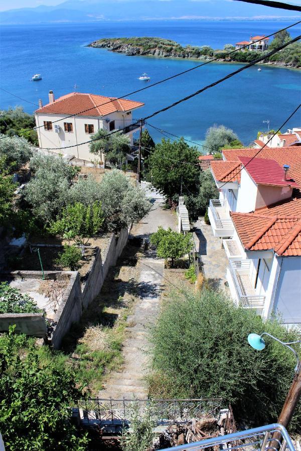 Villa Sea View Volos Bagian luar foto