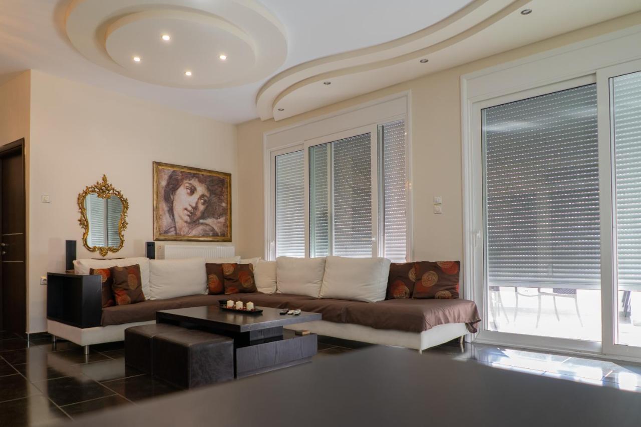 Villa Sea View Volos Bagian luar foto