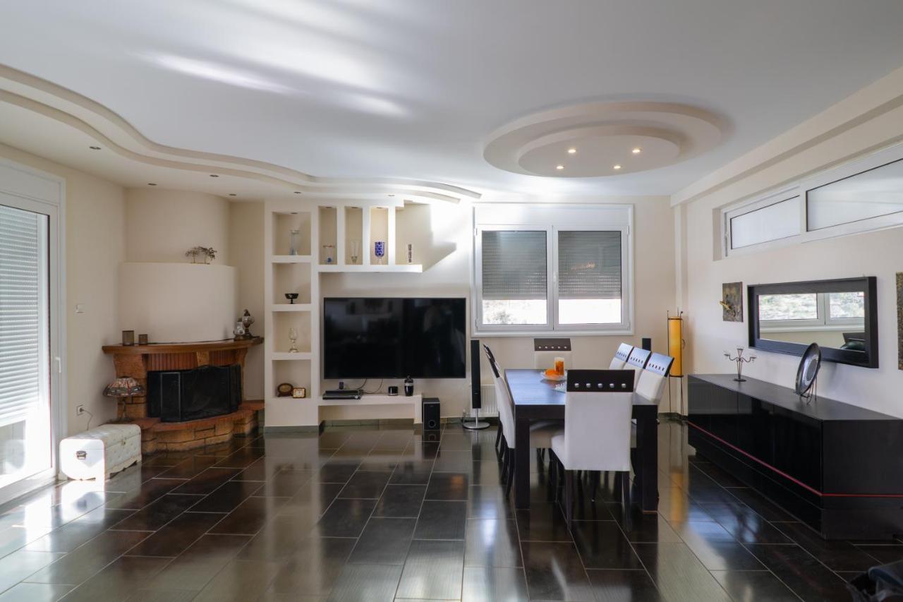 Villa Sea View Volos Bagian luar foto