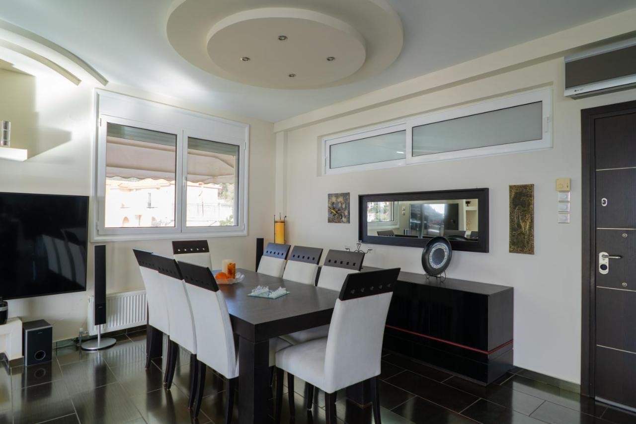 Villa Sea View Volos Bagian luar foto