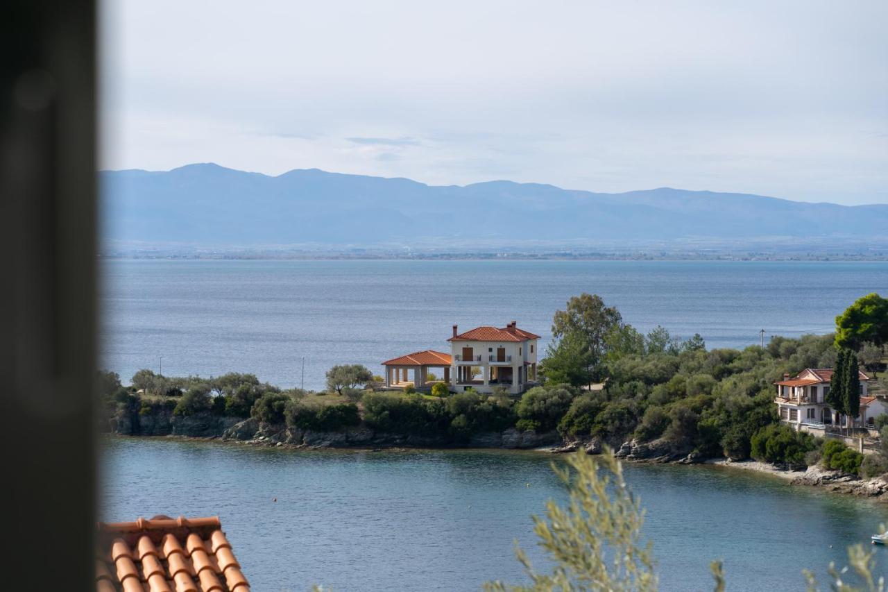 Villa Sea View Volos Bagian luar foto