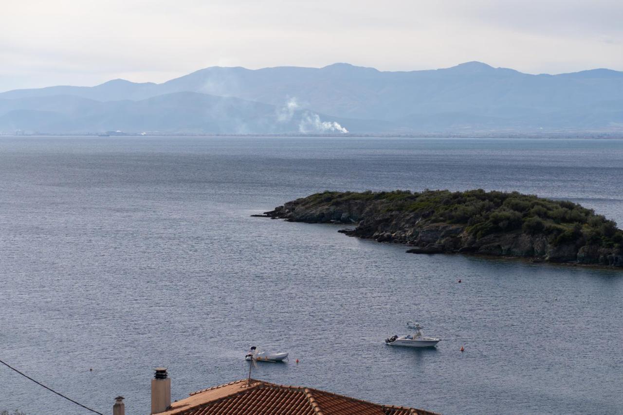 Villa Sea View Volos Bagian luar foto