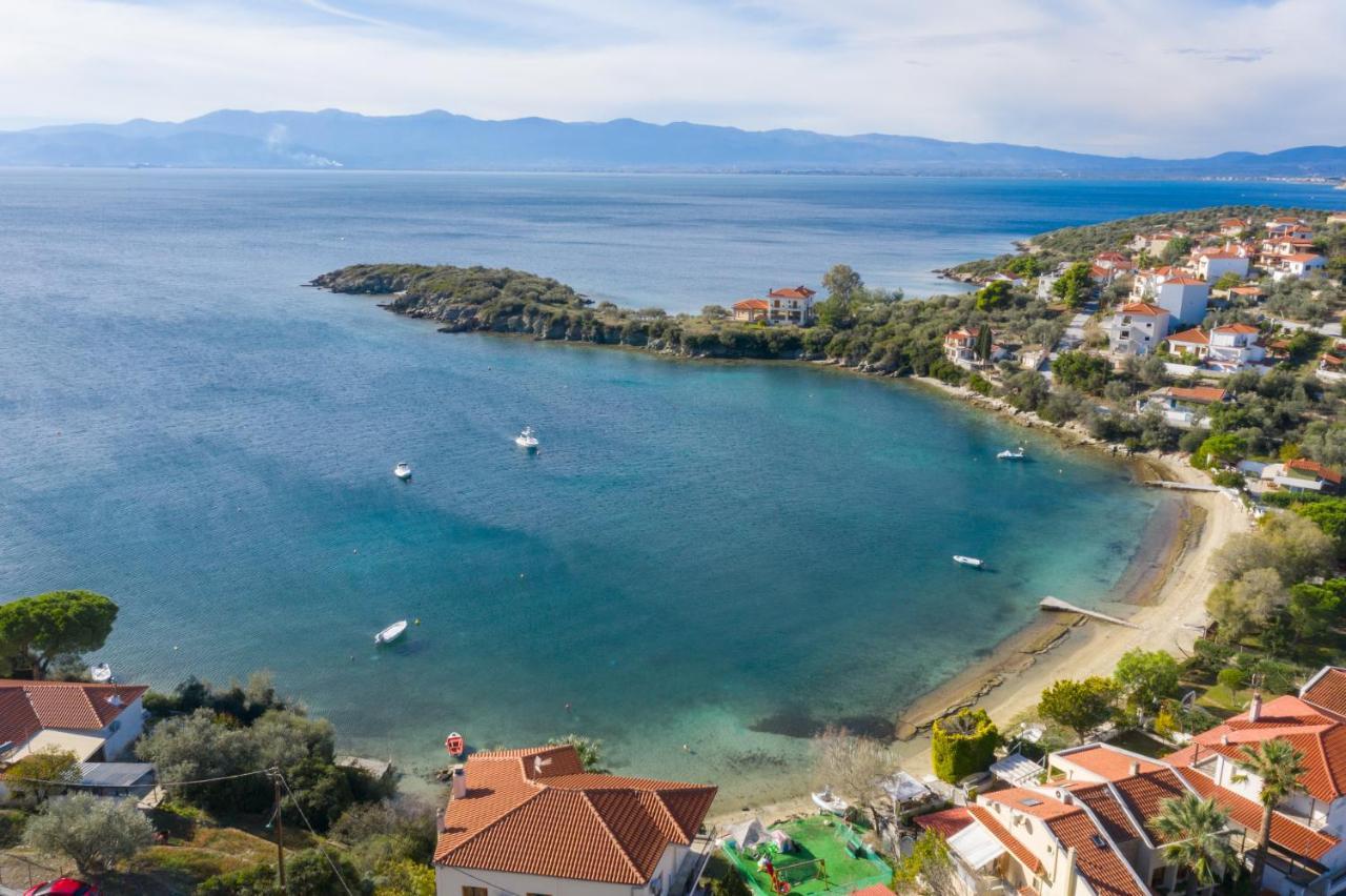 Villa Sea View Volos Bagian luar foto