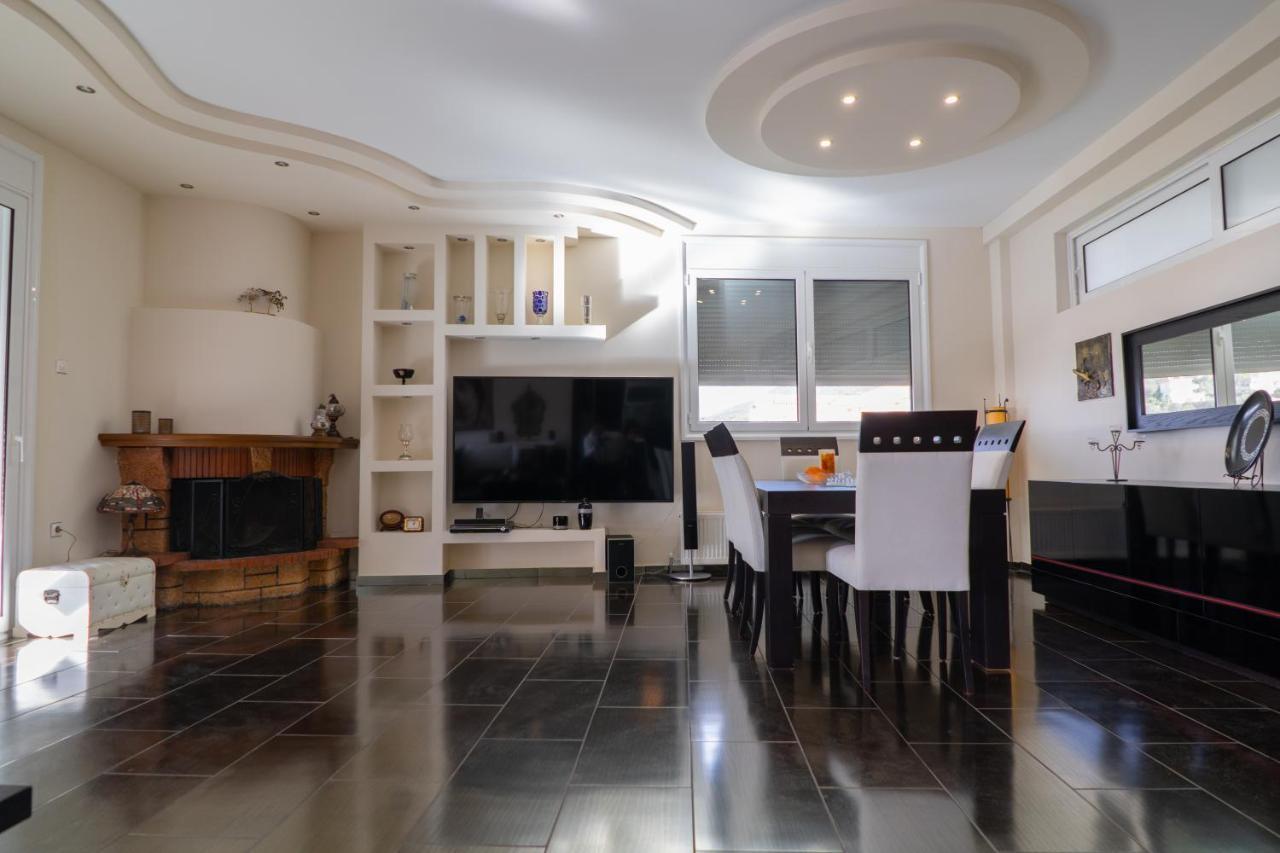 Villa Sea View Volos Bagian luar foto