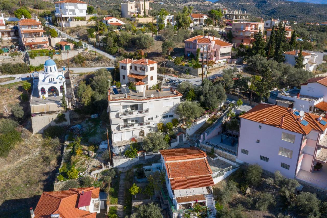 Villa Sea View Volos Bagian luar foto