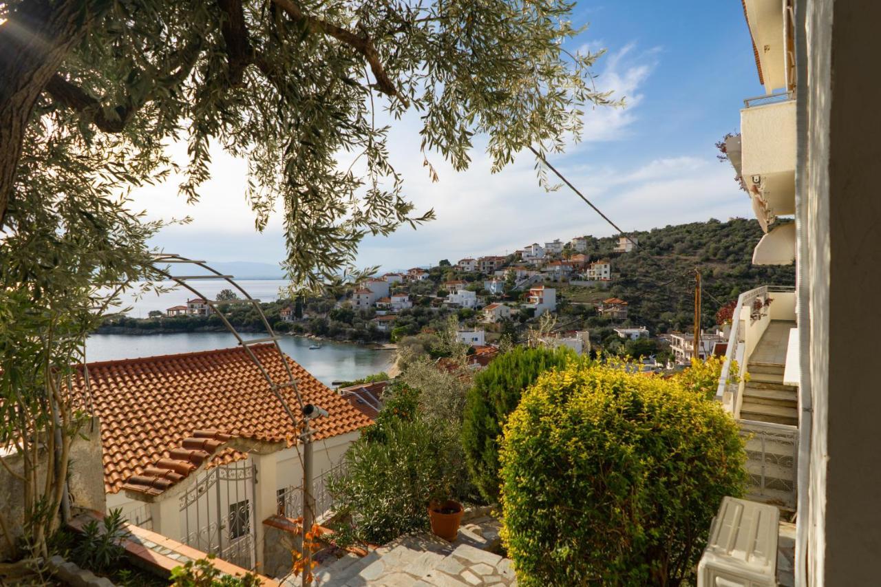 Villa Sea View Volos Bagian luar foto