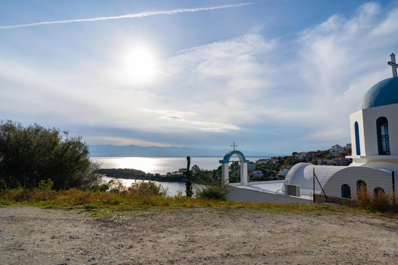 Villa Sea View Volos Bagian luar foto